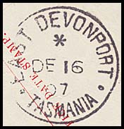 Devonport east 1907